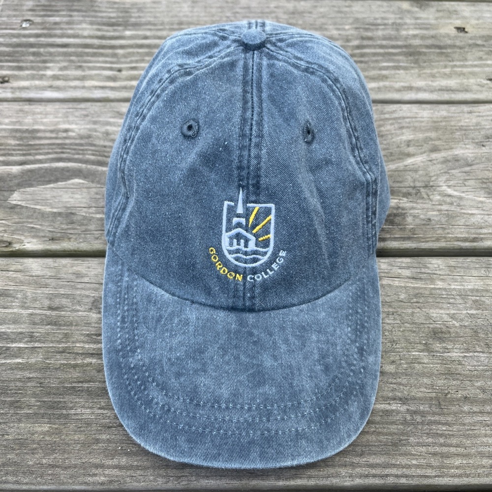 Gordon College Cotton Strapback Baseball Hat Cap Adjustable